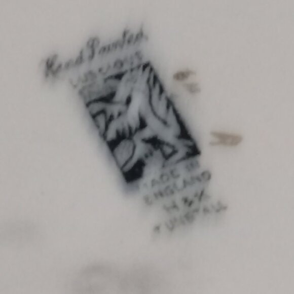 Antique H&K Tunstall Luscious plate from 1920s in great condition - Picture 3 of 3